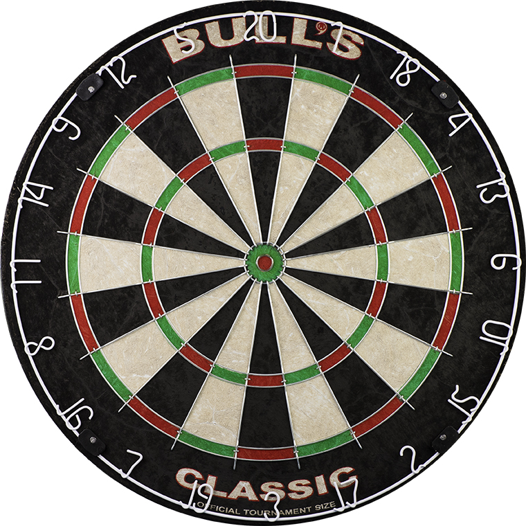 68229 Bulls Classic Dartboard Front 1