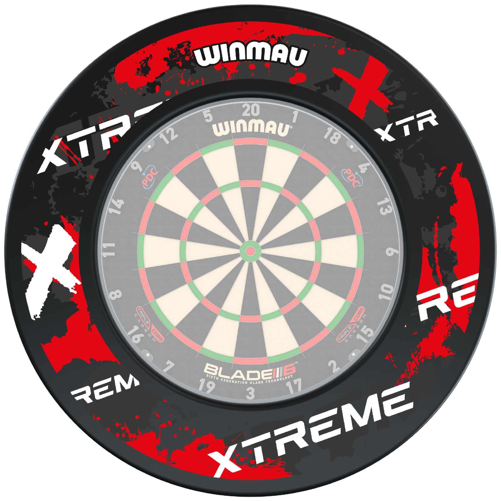 4443 Xtreme Red Winmau Surround – Image 2
