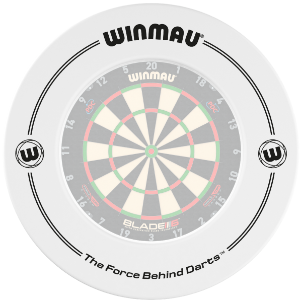 Blade 6 + Surround Winmau wit