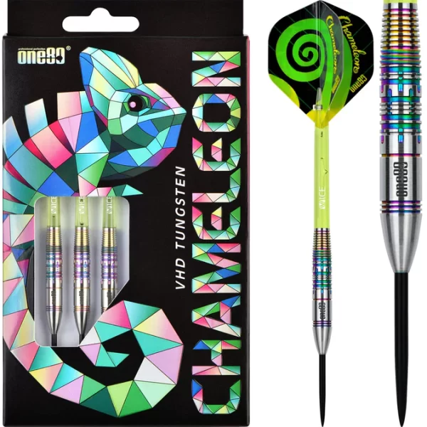 One80 Chameleon Darts Peridot