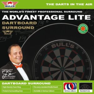 Bull's Dartboard Surround Bull's Logo