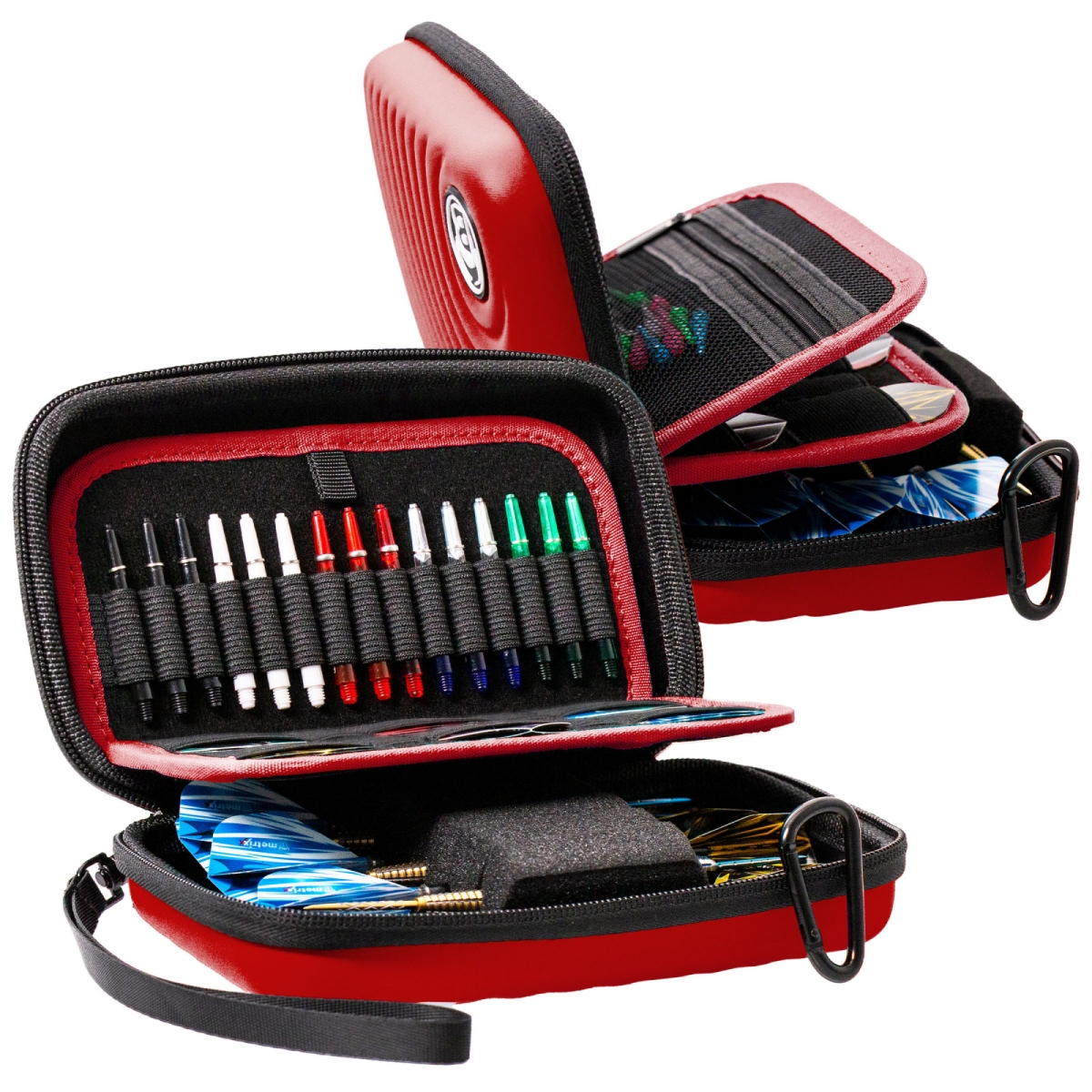 Bull's Orbis XL Dartcase Rood