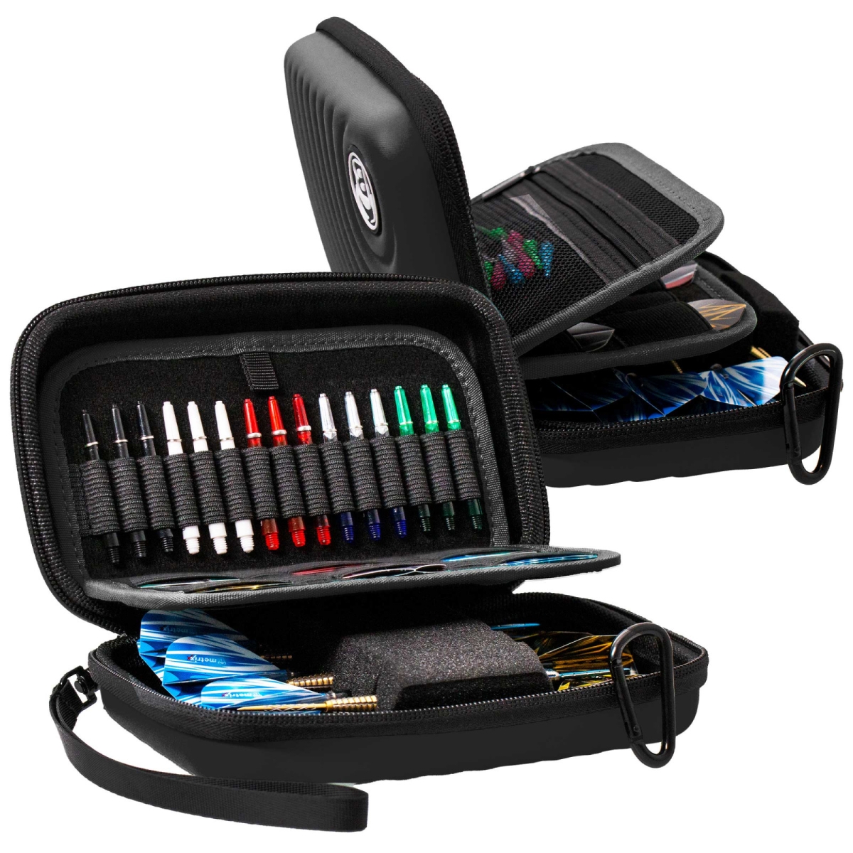 Bull's Orbis XL Dartcase Zwart