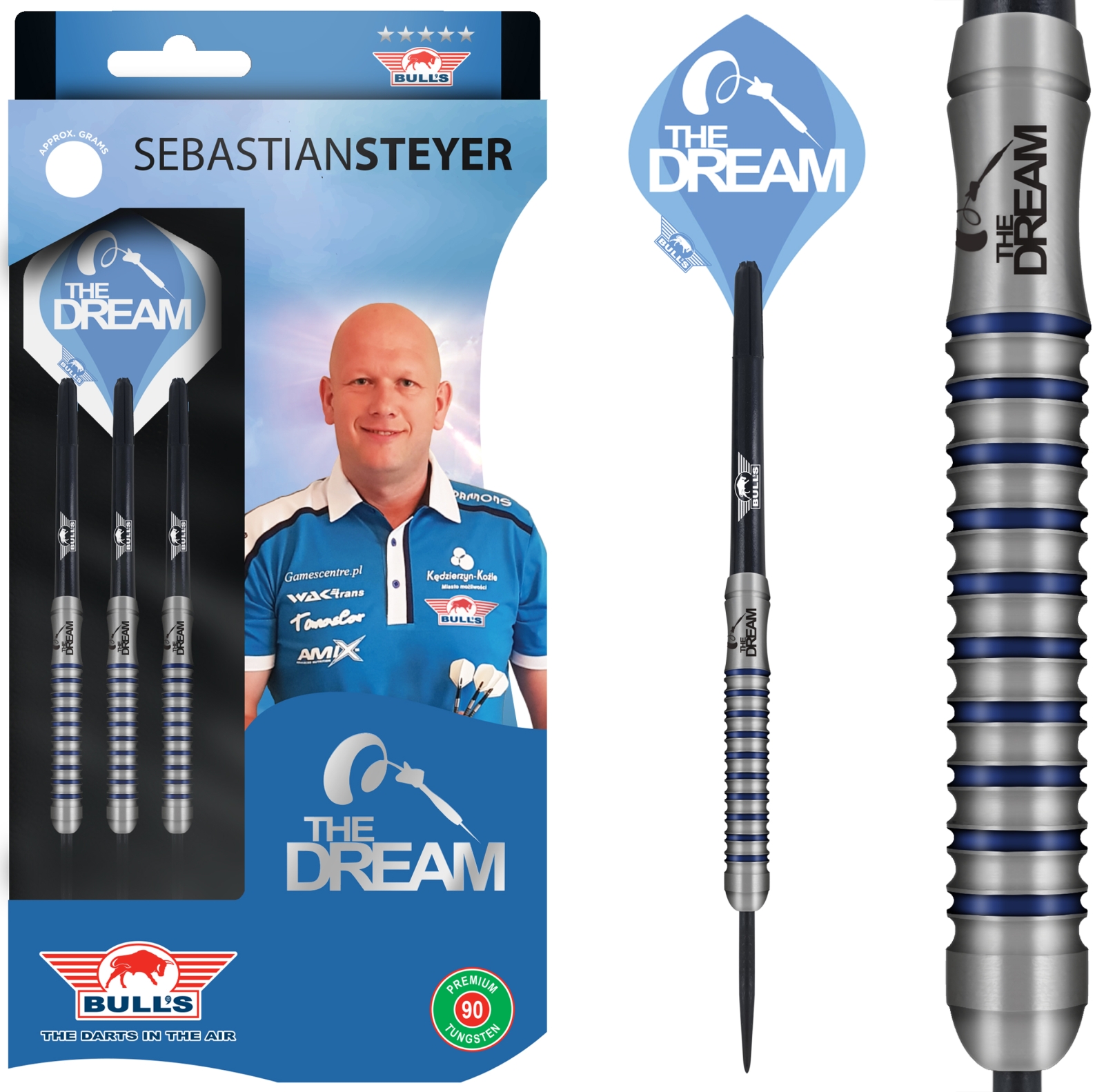 Bull's Sebastian Steyer 90% tungsten