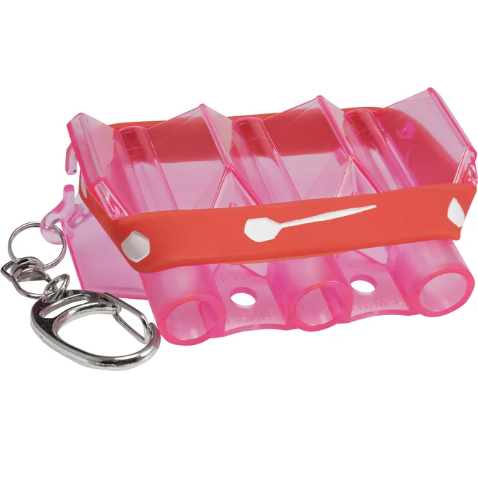 L-Style - Krystal Flight Case Roze - for Moulded Flights