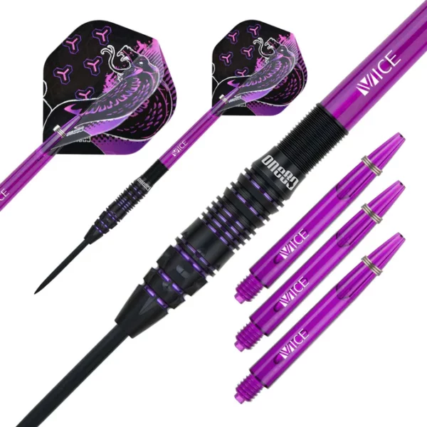 One80 Jelle Klaasen VHD Darts Cobra Zwart 90% Tungsten