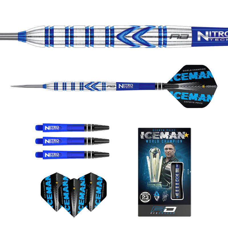 Red Dragon Gerwyn Price Blue Originals 90% tungsten