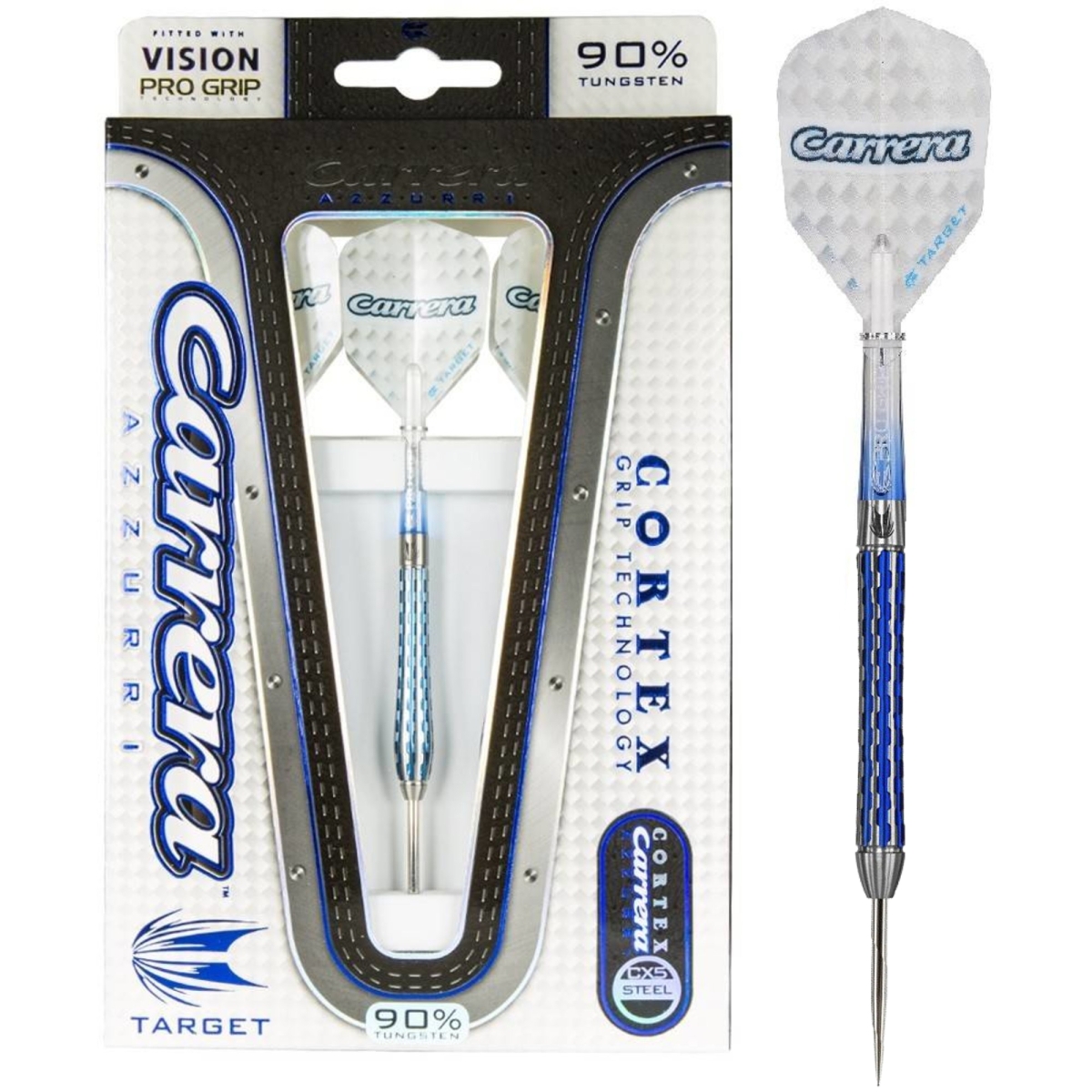 Target Carrera Cortex Azzuri CX1 90% tungsten