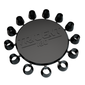Trident 180 Dart Point Cones Zwart