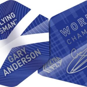 Unicorn UltraFly.75 Gary Anderson No.2 Standaard Flight Blauw