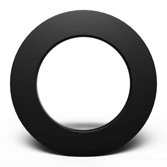 Bull's Plain PU Surround Black