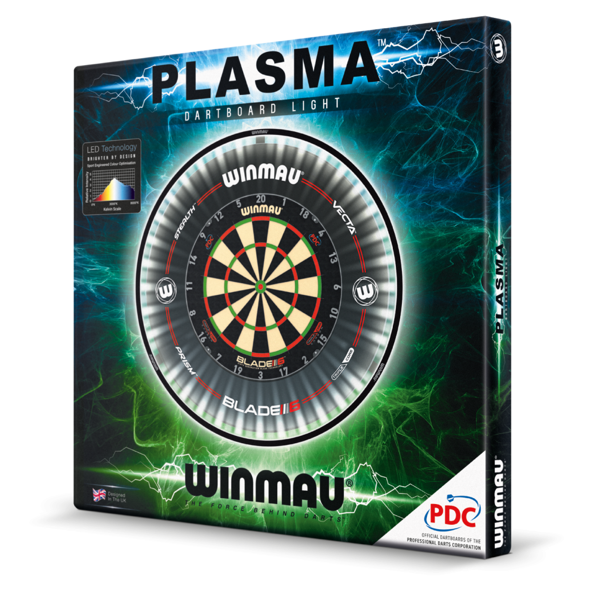 Winmau Plasma Dartbord Verlichting