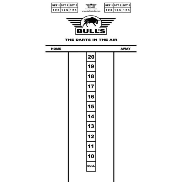 Bull's Scorebord 60x30