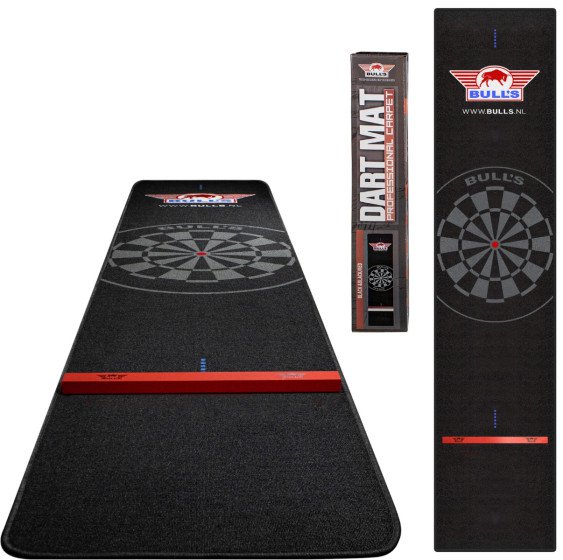 Bull's Carpet Dart Mat + Oche 300x60 cm