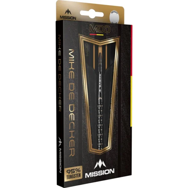 Mission Mike de Decker Black & Gold 95% Tungsten