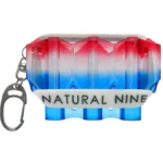 L-Style Natural 9 Krystal Flight Case Blue hawaii