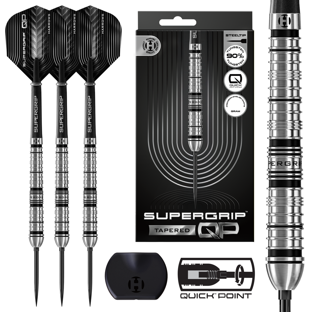 Harrows Supergrip Tapered 90% Tungsten Quick Point