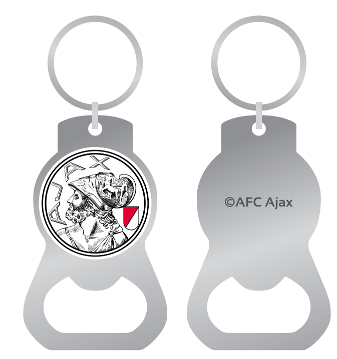 Ajax Sleutelhanger Opener Oud Logo