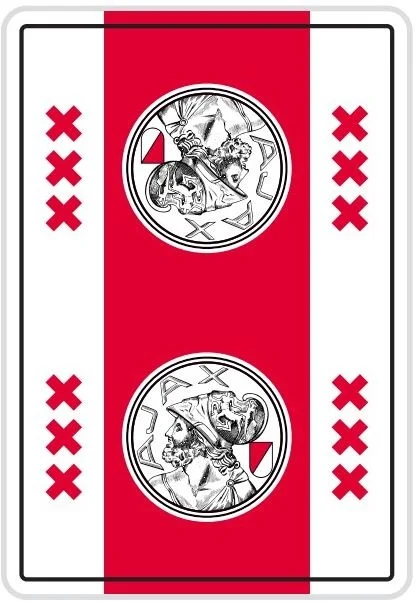 Ajax Speelkaarten Oud Logo