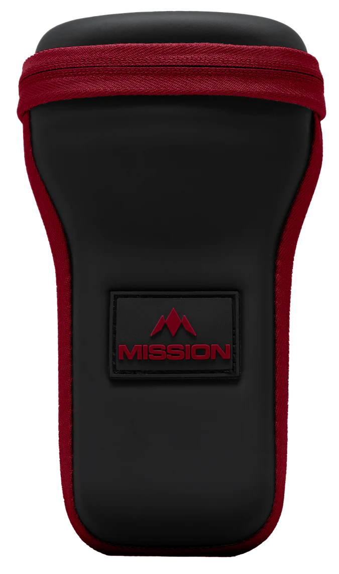 Mission Kapsule Darts Case Rood