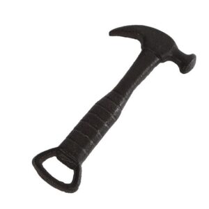 Bieropener “Hamer” roest gietijzer 17,5×8,5×1,2cm