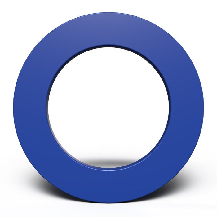 Bull's Plain PU Surround Blauw