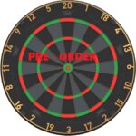 PRE - ORDER Bull's Advantage Black Dartboard PRE - ORDER
