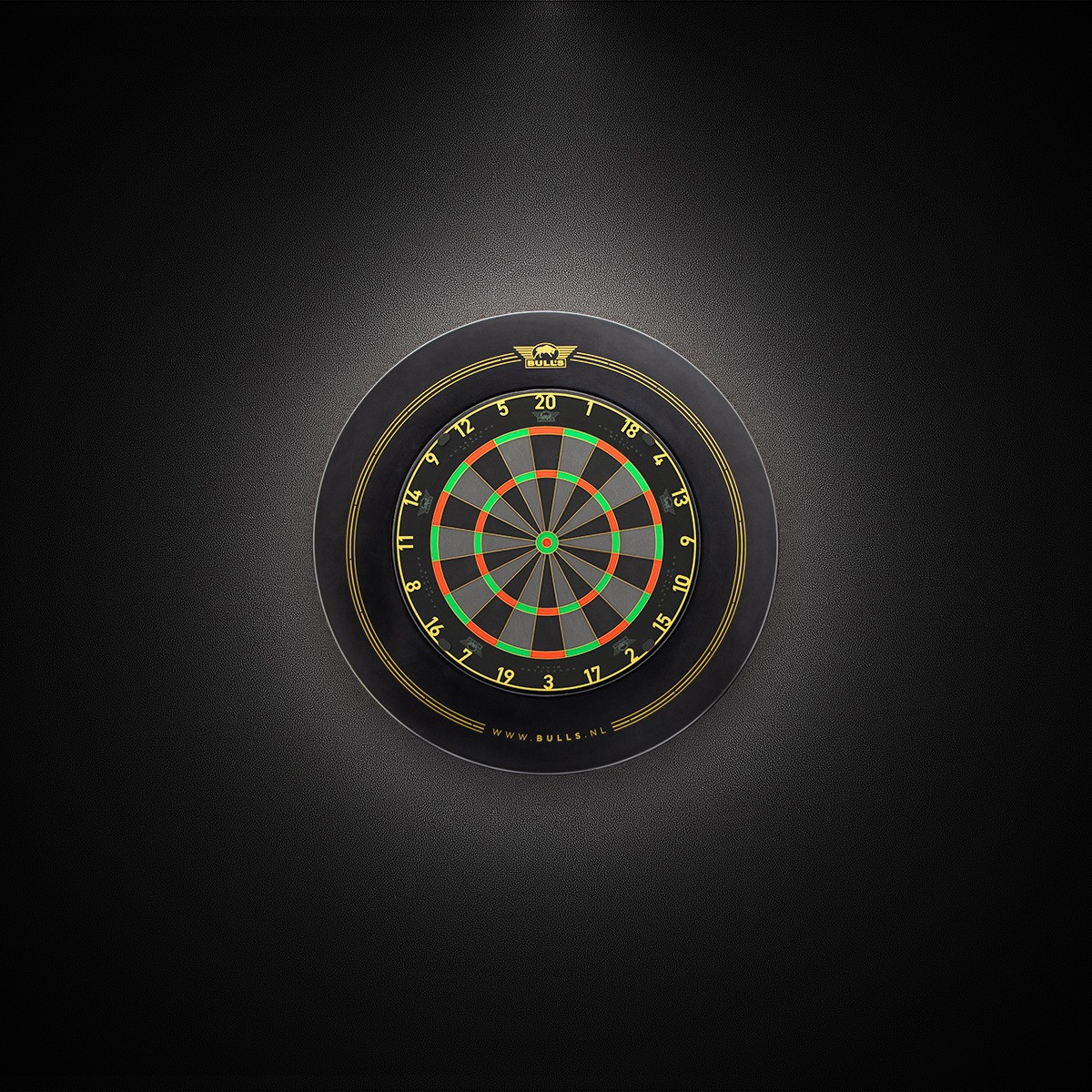 PRE - ORDER Bull's Advantage Black Dartboard PRE - ORDER