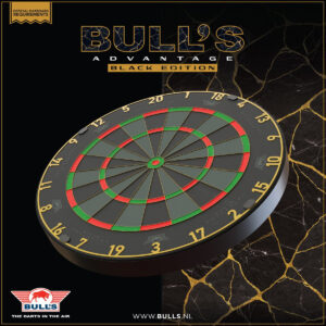 PRE - ORDER Bull's Advantage Black Dartboard PRE - ORDER