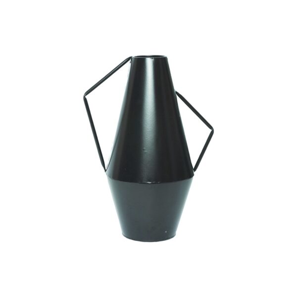 Vase Cadiz Metal 23x16x31cm Black