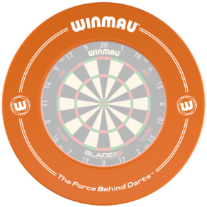 Winmau Dartboard Surround Printed Oranje