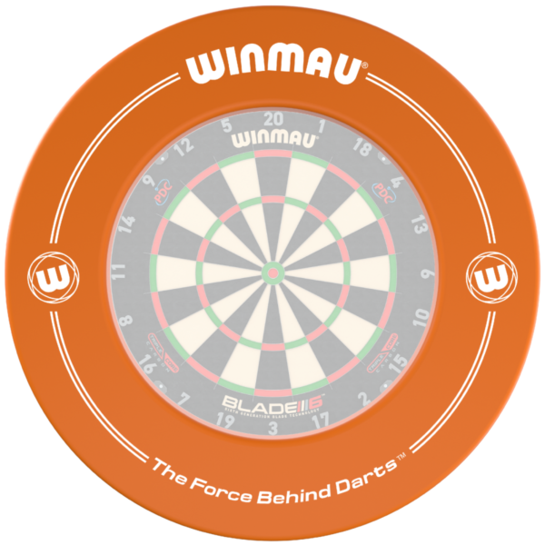Winmau Dartboard Surround Printed Oranje