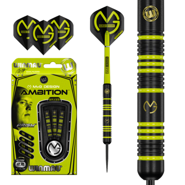 Winmau MVG Design Ambition Brass