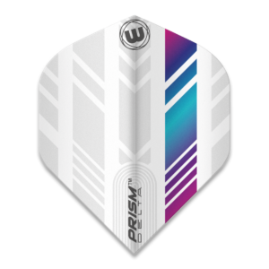Winmau Prism Delta Wit & Regenboog Standaard Flight