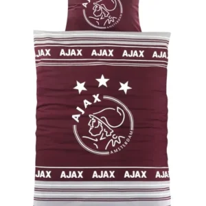 Ajax Dekbed – Dekbedovertrek 3rd 2024-2025 – Bordeaux grijs