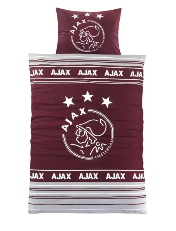 Ajax Dekbed - Dekbedovertrek 3rd 2024-2025 - Bordeaux grijs