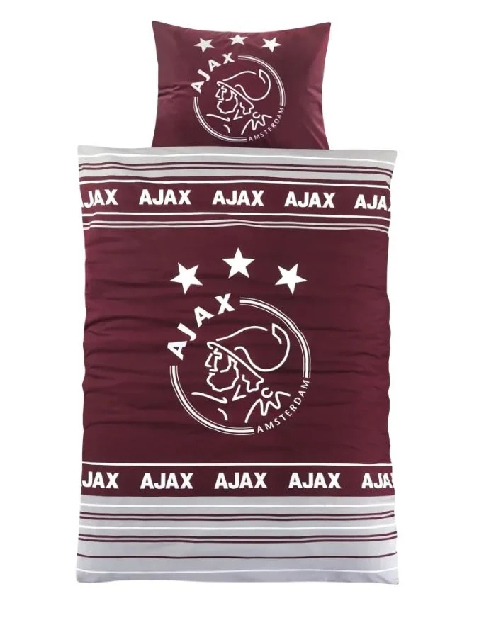 Ajax Dekbed - Dekbedovertrek 3rd 2024-2025 - Bordeaux grijs