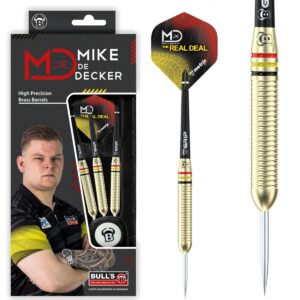 Bull’s Mike de Decker Player Brass Steel Dart | 20 Gr