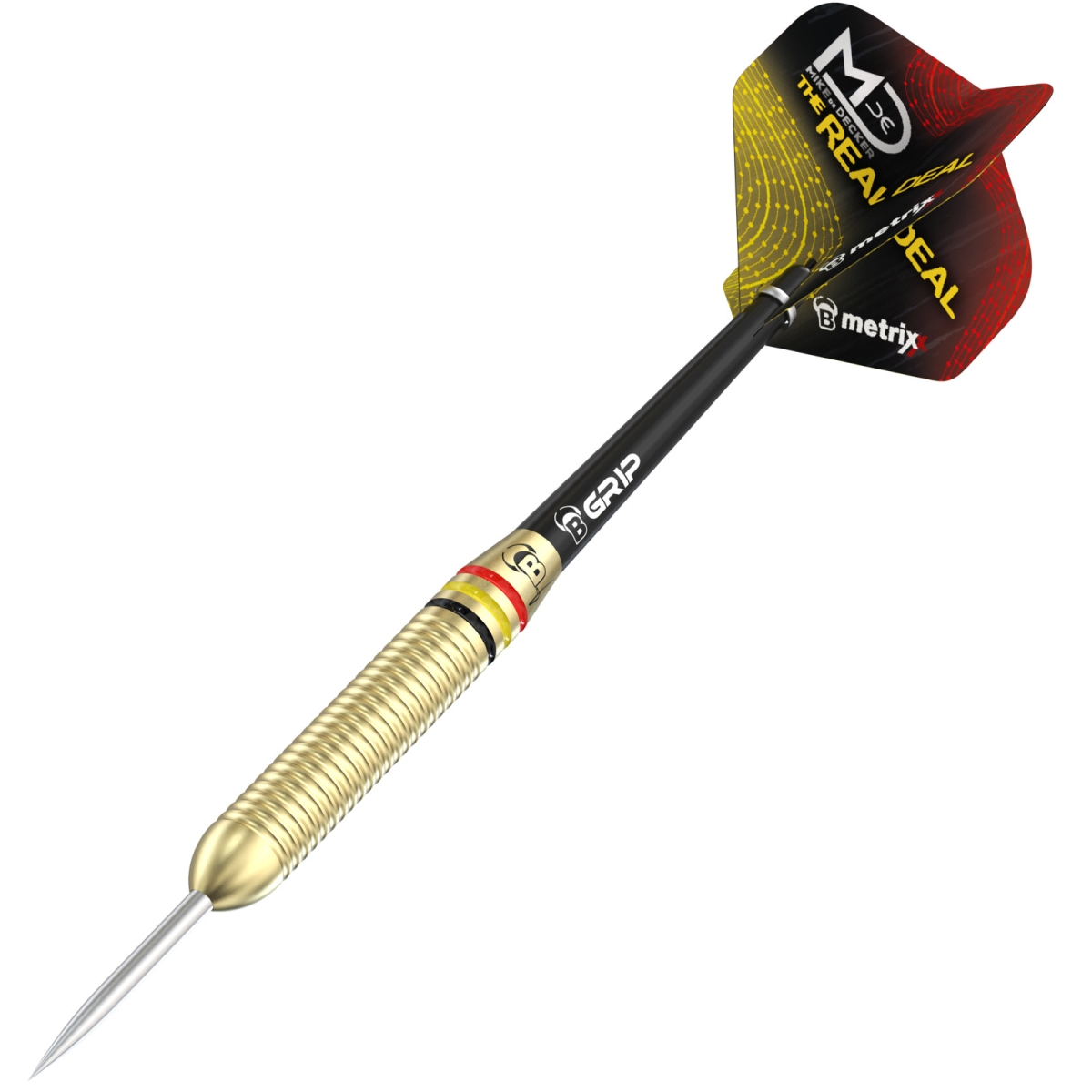 Bull's Mike de Decker Player Brass Steel Dart | 20 Gr