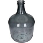 Vase Recycled Glass Grey 27x27x42cm
