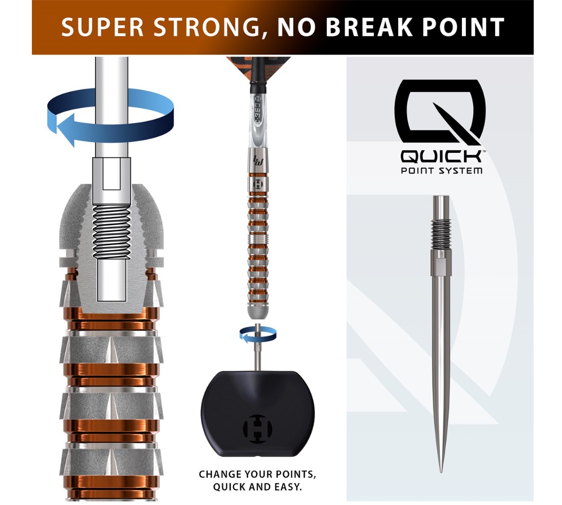 Luke Woodhouse Series 3 90% tungsten Quick Point