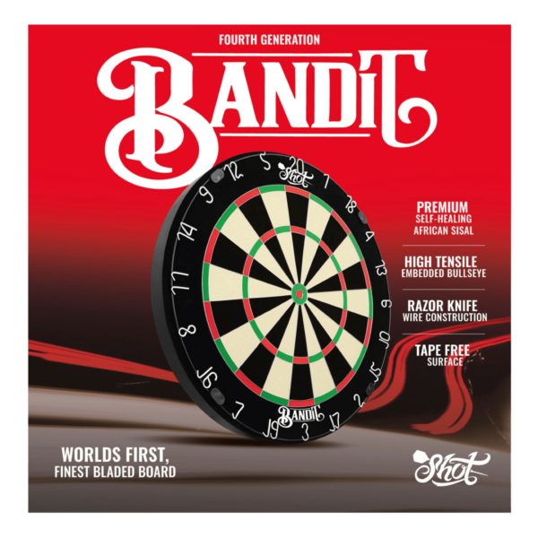Shot Bandit Professional Dartboard