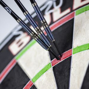 Bull's Phantom Grip 80% Tungsten Blauw