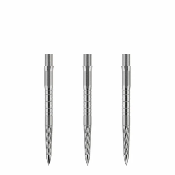 Caliburn Evo Dart Points - Micro Grip - Silver