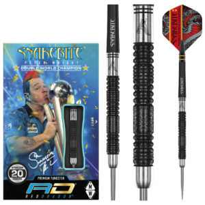 Red Dragon Peter Wright Double World Champion Black 90% tungsten