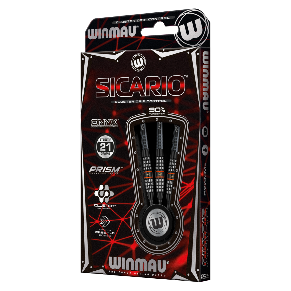 Winmau Sicario 90% tungsten