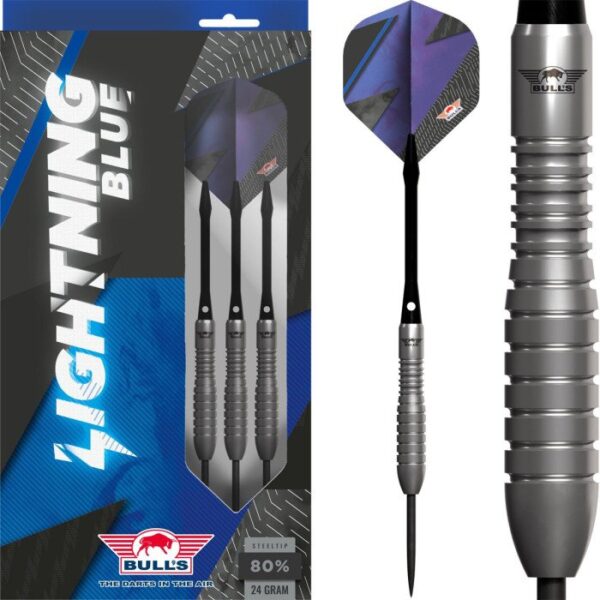 Bull's Lightning Blauw 80% Tungsten Bull's Lightning Blauw 80% Tungsten