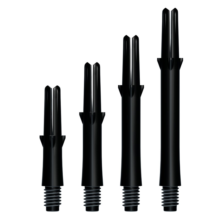 L-Style Straight Shell Lock Black