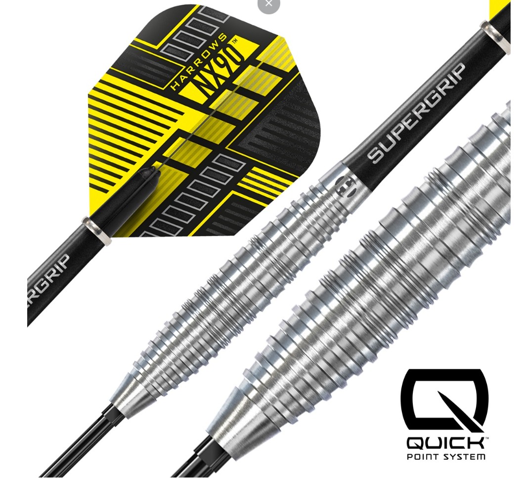 Harrows NX90 Bomb 90% tungsten Quick Point