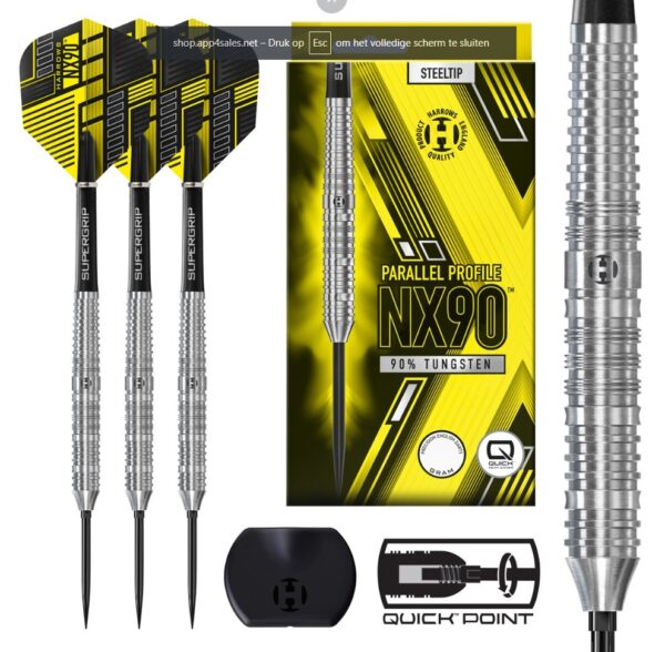 Harrows NX90 Parallel 90% tungsten Quick Point
